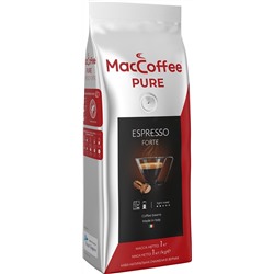 Кофе зерновой Maccoffee Pure Espresso Forte натуральный жареный, 1кг
