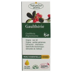 NatureSun Aroms Gaulth?rie (Gaultheria fragrantissima) Bio 10 ml