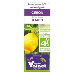 Docteur Valnet Huile Essentielle Citron Bio 10 ml