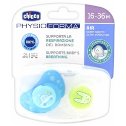 Chicco Physio Forma Air 2 Sucettes Silicone 16-36 Mois