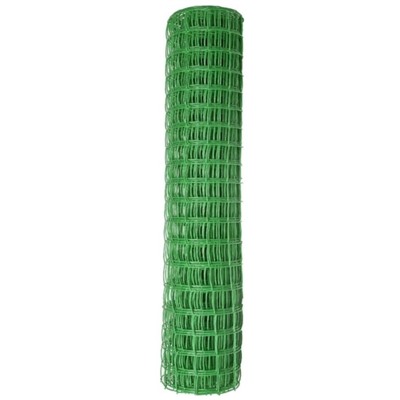 Решётка садовая, 1 × 10 м, ячейка 5 × 5 см, зелёная, Grinda