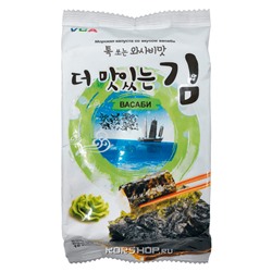 Морская капуста со вкусом васаби VCA (10 листов), Корея Акция