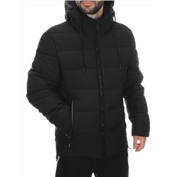 A9016 BLACK Куртка мужская зимняя (200 гр. холлофайбер)