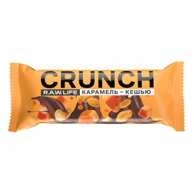 Батончик ореховый Crunch Choco Карамель-Кешью