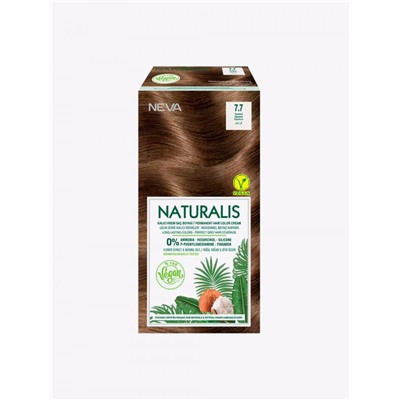 Крем-краска для волос Naturalis Vegan № 7.7 Карамель , без аммиака