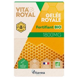 Vitavea Vita Royal Gel?e Royale Bio 1800 mg 10 Ampoules