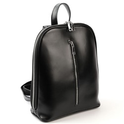 Женский кожаный рюкзак 268-220 Блек