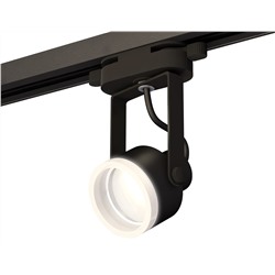 Комплект трекового однофазного светильника XT6602084 PBK/FR черный полированный/белый матовый MR16 GU10 (C6602, N6245)