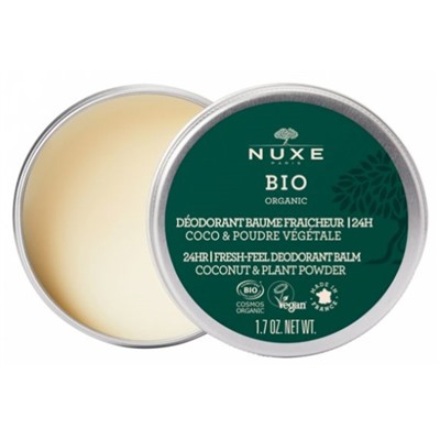 Nuxe Bio Organic D?odorant Baume Fra?cheur 24H 50 g