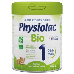 Physiolac Bio 1 0 ? 6 Mois 800 g