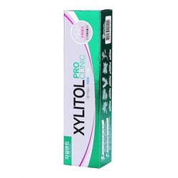 Укрепляющая эмаль зубная паста "Xylitol"/ "Pro Clinic" c экстрактами трав (коробка) 130 г