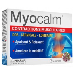 3C Pharma Myocalm Contractions Musculaires 30 Comprim?s