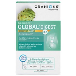 Granions Global Digest Digestion Facile 45 G?lules