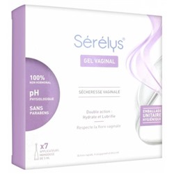 S?r?lys Gel Vaginal 7 Applicateurs Monodose de 5 ml