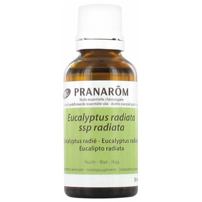 Pranar?m Huile Essentielle Eucalyptus Radi? (Eucalyptus radiata ssp radiata) Bio 30 ml