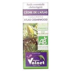 Docteur Valnet Huile Essentielle C?dre de l Atlas (Cedrus atlantica) Bio 10 ml