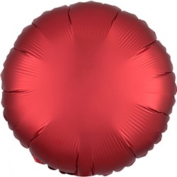 В0384-1 Шар круг 46см красный