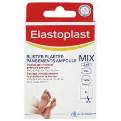 Elastoplast Blister Plaster Pansements Ampoule Mix Pack 6 Pansements