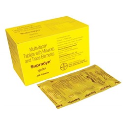 Supradyn, поливитамины с макро- и микроэлементами, 15 табл.