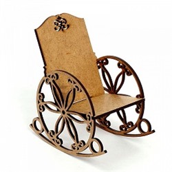 Комплект сборки из МДВ кресло-качалка недекорированный арт.187075