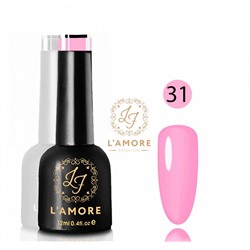 Гель лак для ногтей Luxury L’AMORE FASHION 12мл тон 31