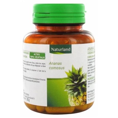 Naturland Ananas Tige 75 V?g?caps