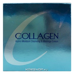 Увлажняющий массажный крем с коллагеном Collagen Hydro Moisture Cleansing Massage Cream Enough, Корея, 300 мл Акция