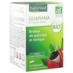 Naturland Guarana Bio 75 V?g?caps