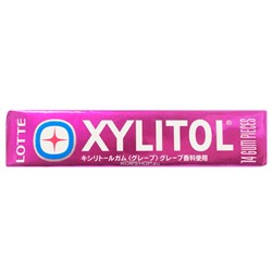 Жевательная резинка со вкусом винограда Xylitol Lotte, Япония, 21 г Акция