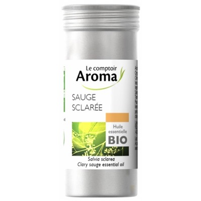 Le Comptoir Aroma Huile Essentielle Sauge Sclar?e (Salvia sclarea) Bio 5 ml