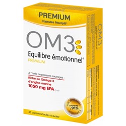 OM3 Premium ?quilibre ?motionnel 45 Capsules