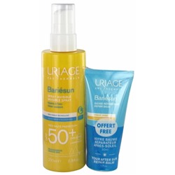 Uriage Bari?sun Spray Invisible Tr?s Haute Protection SPF50+ 200 ml + Baume R?parateur 50 ml Offert