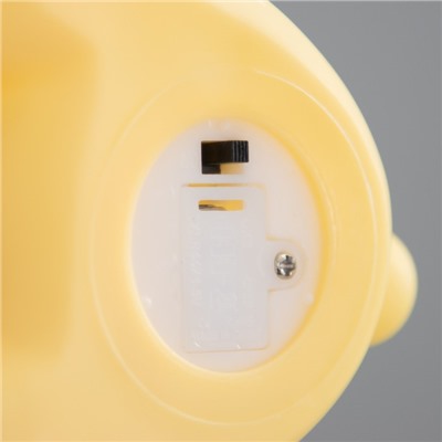 Ночник "Зайчик" LED 2Вт от батареек 3хLR44 желтый 7х9х11 см RISALUX