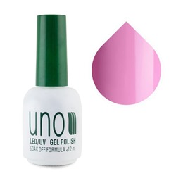Uno Гель-лак для ногтей / Lily 017, лилово-розовый, 12 мл