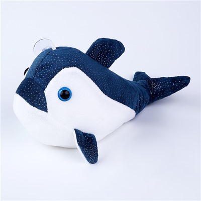 Мягкая игрушка «Акула», 25 см, цвет синий