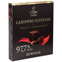 «OZera», шоколад «Carenero Superior», содержание какао 97,7%, 90 гр. яшкино