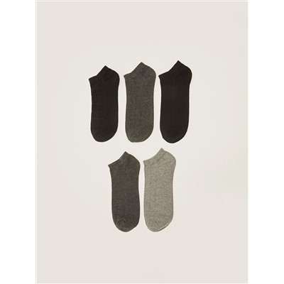 Носки мужские короткие с рисунком 5 пар