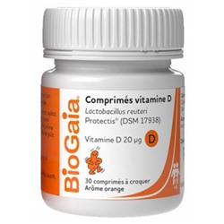 BioGaia Vitamine D 30 Comprim?s