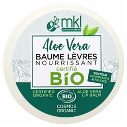 MKL Green Nature Aloe Vera Baume L?vres Nourrissant Bio 10 ml