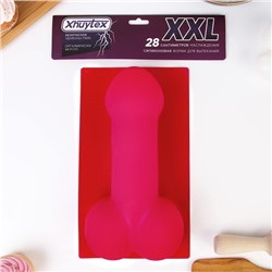 Форма для выпекания XXL, силикон, 28 см, цвет розовый 18+