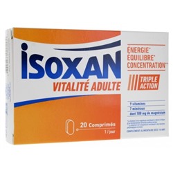 Isoxan Vitalit? Adulte 20 Comprim?s