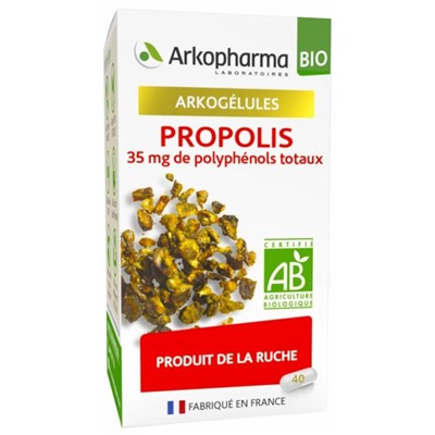 Arkopharma Arkog?lules Propolis Bio 40 G?lules