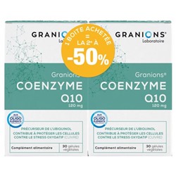 Granions Coenzyme Q10 120 mg Lot de 2 x 30 G?lules