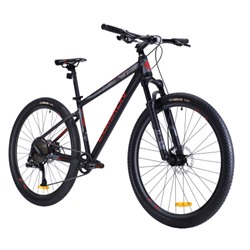 Велосипед горный COMIRON PREDATOR II 29-17" L-TWOO 1*11S цвет: чёрно-красный red beast