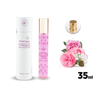 Мини-парфюм туба 35мл Montale Roses Musk