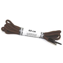 Шнурок А-001 60см коричневый