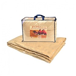 Одеяло верблюд (п-э) 172x205 (пл. 300г-м2) сумка