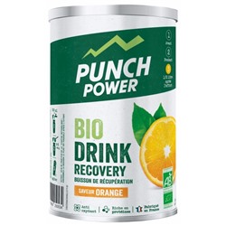 Punch Power Biodrink Recovery Boisson de R?cup?ration Saveur Orange 400 g