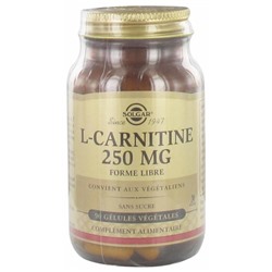 Solgar L-Carnitine 250 mg 90 G?lules V?g?tales