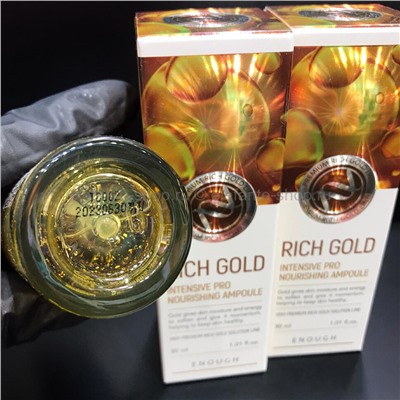 Сыворотка Enough Rich Gold Intensive Pro Nourishing Ampoule, 30 мл (78)